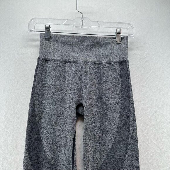 PINK Active Victoria's Secret Leggings Size S Seamless Athletic Performance Gray - Picture 3 of 10